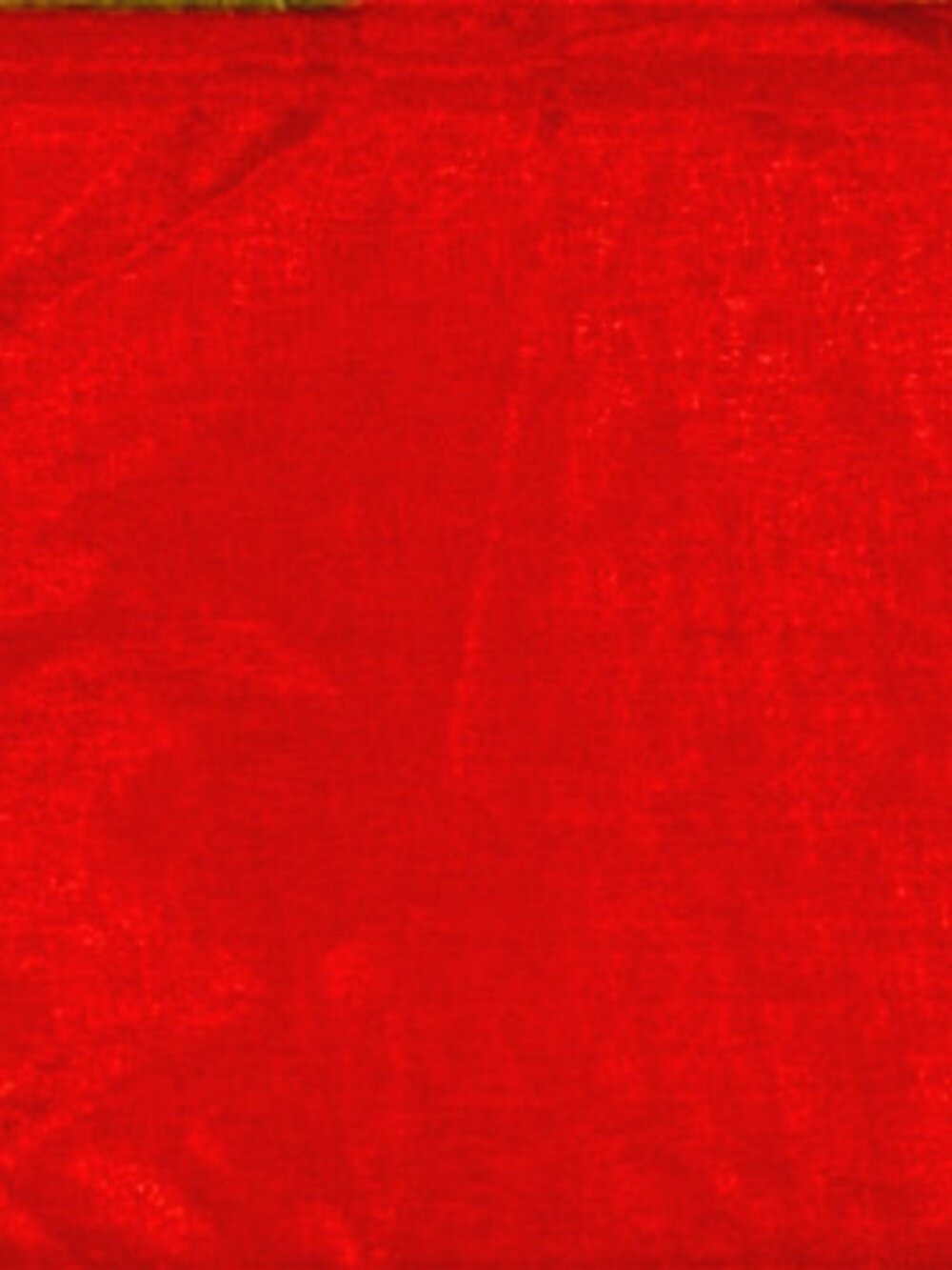 SHINY RED VOILE Cotton Poly Fabric 45" wide x 4 1/3 yds